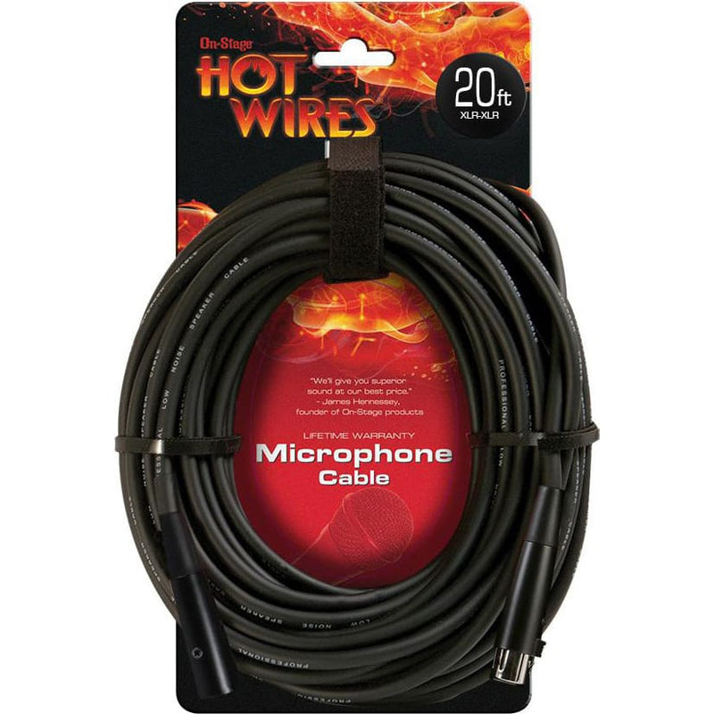 On-Stage MC12-20XLR Mic Cable (20')