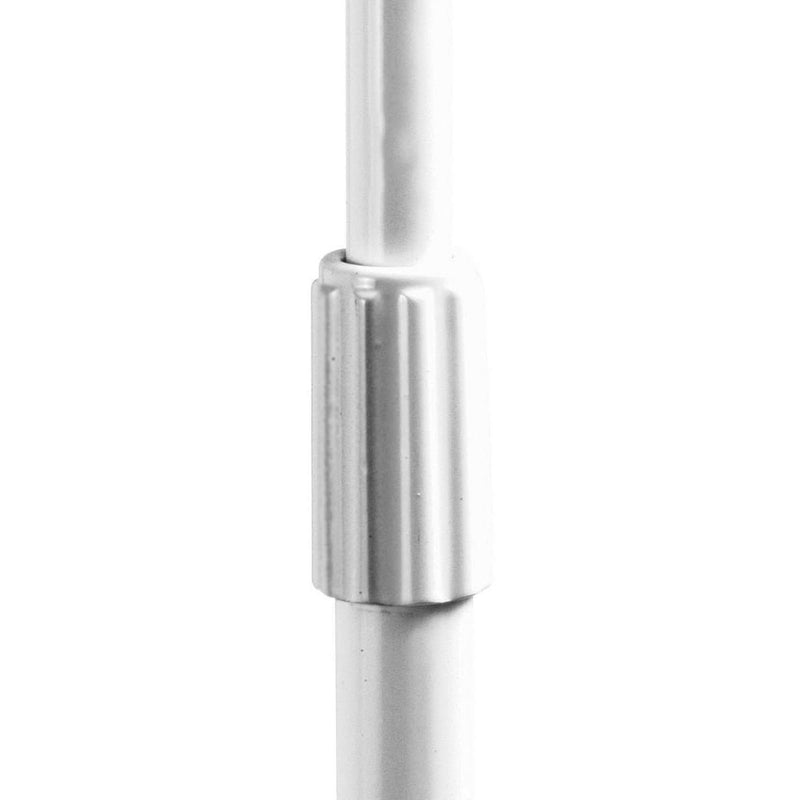 On-Stage MS7801W Tripod Base Euro-Style Microphone Boom Stand (White)