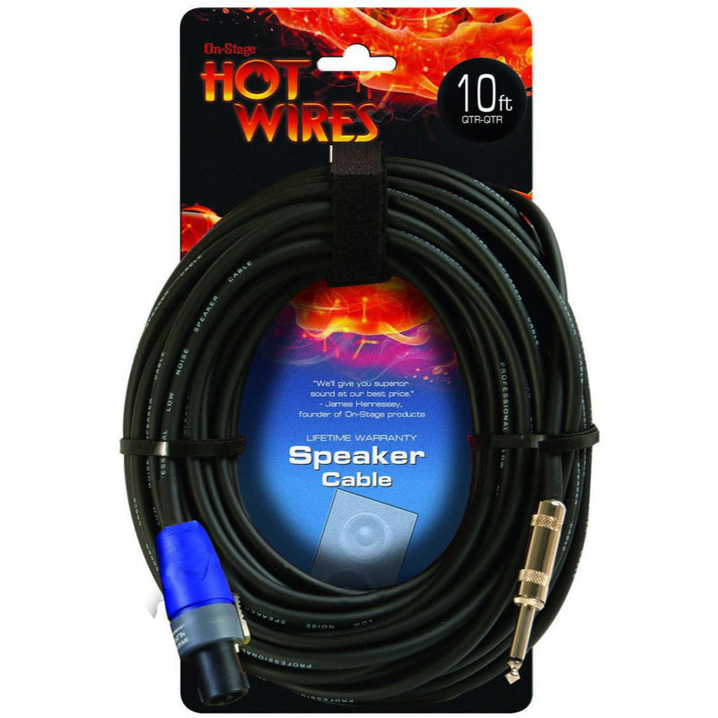 On-Stage SP14-10SQ Speaker Cable (10')