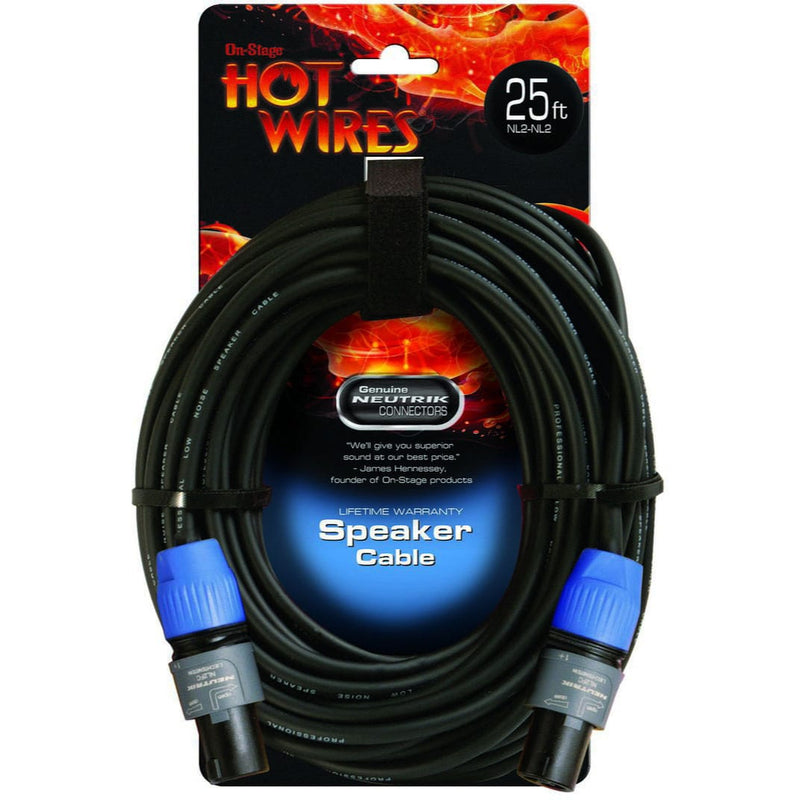 On-Stage SP14-25SS Speaker Cable (25')