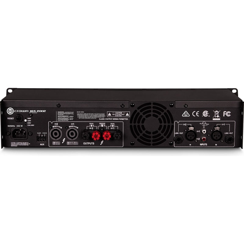 Crown XLS 2002 Stereo Power Amplifier (650W x 2)