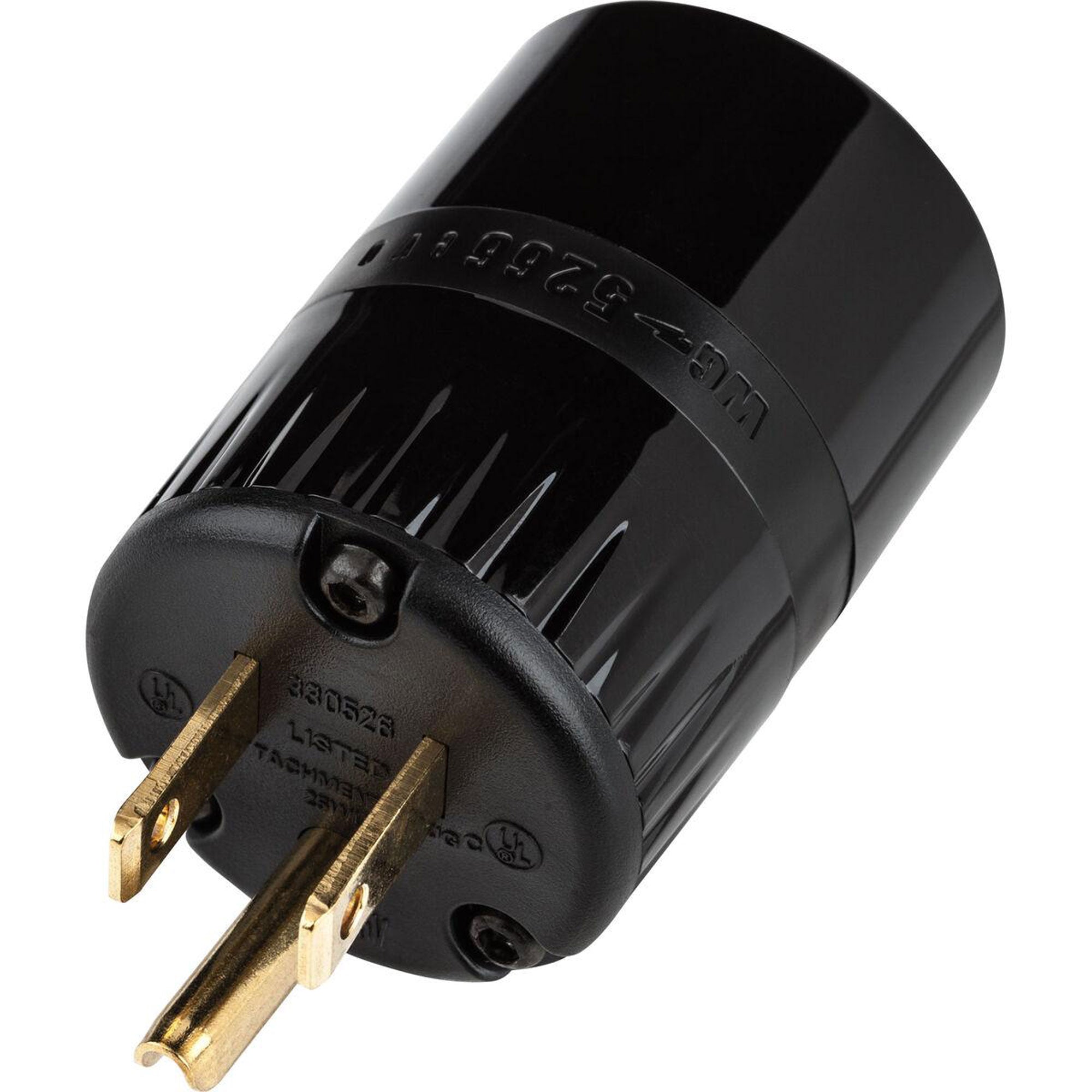Wattgate 5266 evo Standard Edison AC Power Connector (Glossy Black)