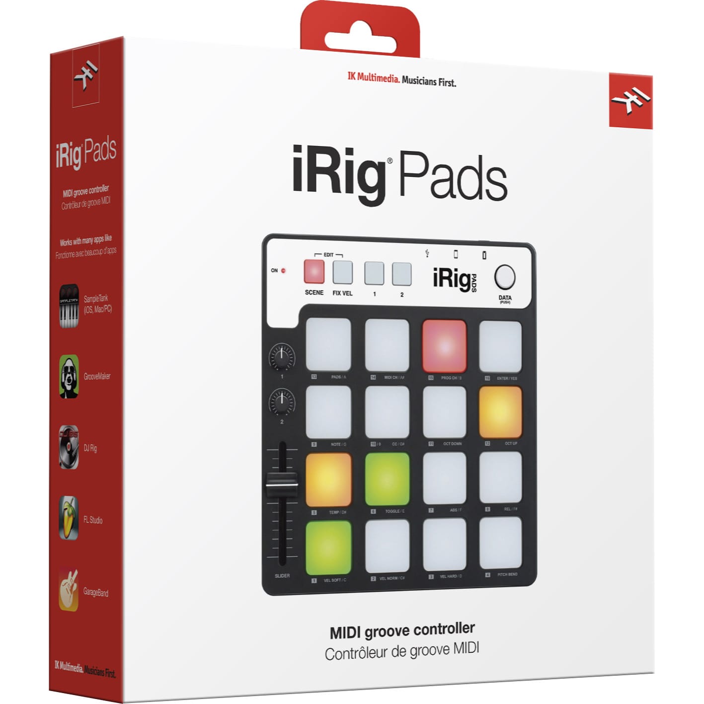 IK Multimedia iRig Pads MIDI Pad Controller