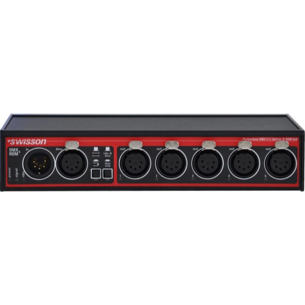 Swisson XSR-5B-US RDM & DMX Splitter (Box)