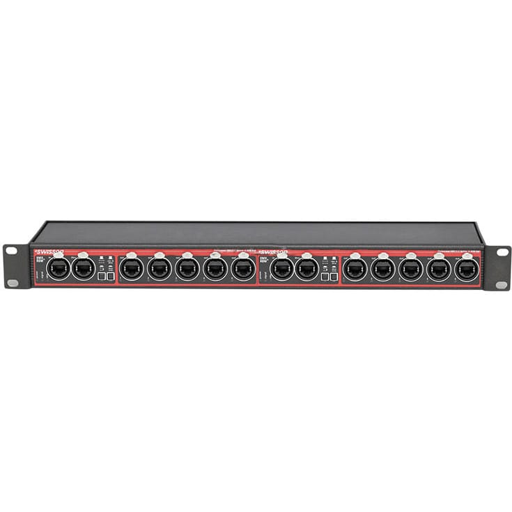 Swisson XSR-8R-8R-US RDM & DMX Splitter (Double Rack)