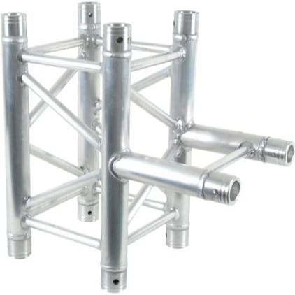 Global Truss 3-Way Square to I-Beam T-Junction for F34 Square Truss System (Aluminum)
