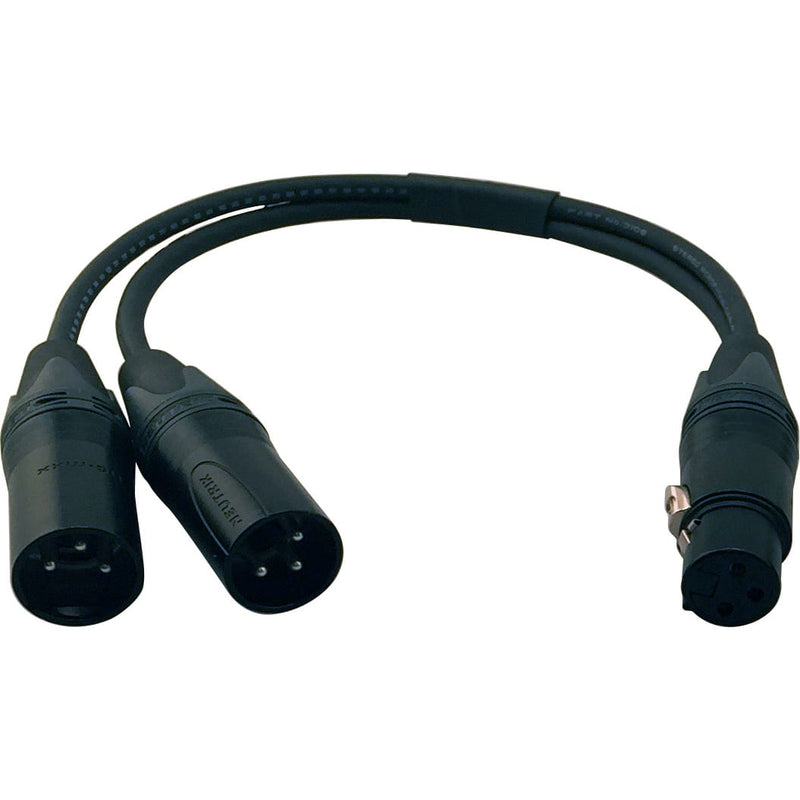 Performance Audio Professional XLR Y-Cable (XLRF to Dual XLRM)