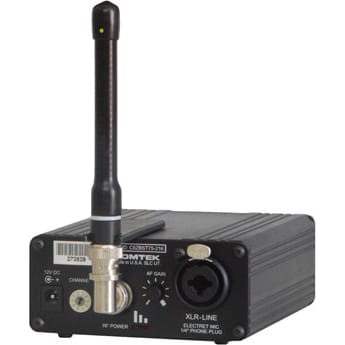 Comtek BST 75-216 CWN Mini Base Station Transmitter with 5 Wide & 5 Narrow Band Channels (216 MHz)