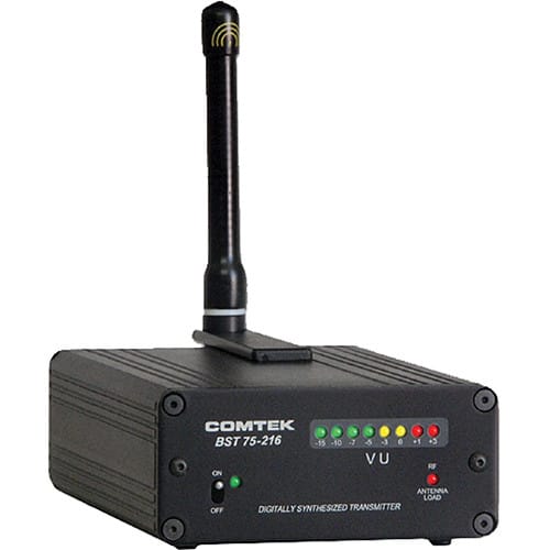 Comtek BST 75-216 P Mini Base Station Transmitter with Pro Audio EQ (216 MHz)