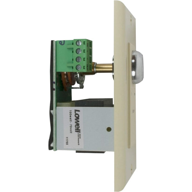 Lowell KL100-DI 100W Attenuator with Key Switch (Decora Ivory)