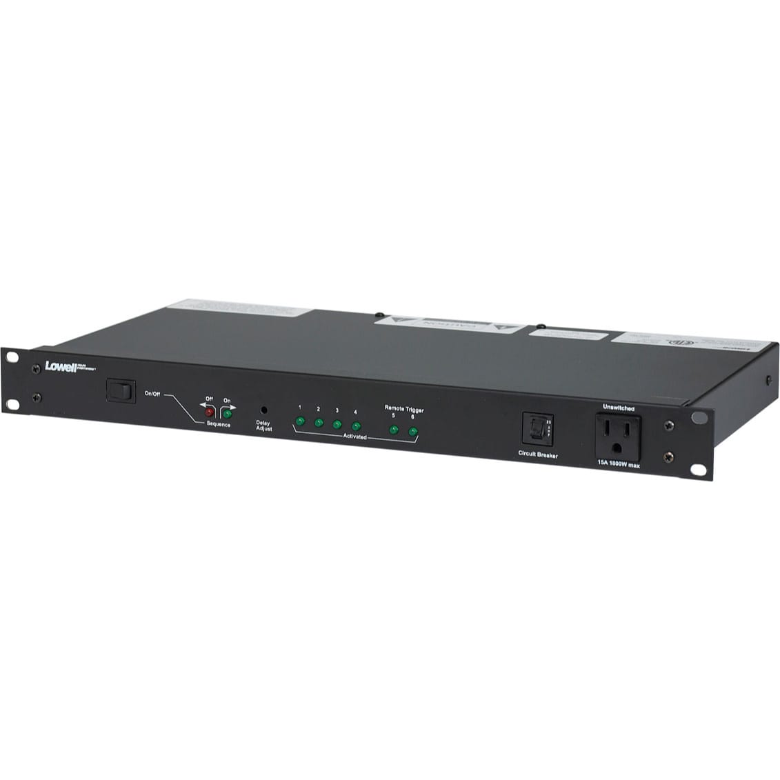 Lowell ACR-SEQ6-2009 Rack Mount Sequencer (4-Step 2-RPC) Performance  Audio