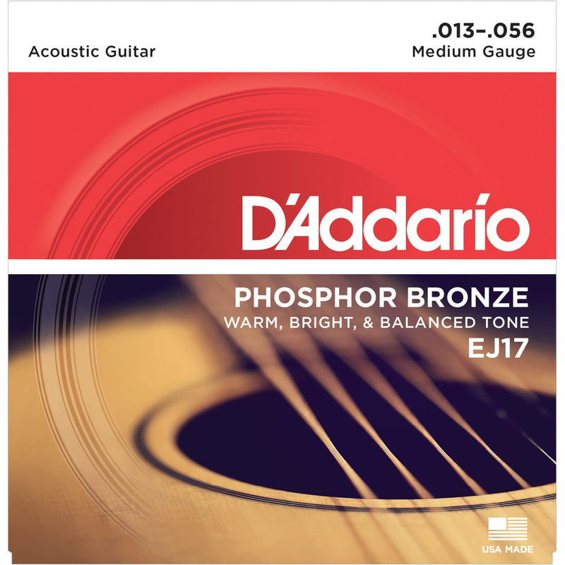 D'Addario EJ17 Acoustic Guitar Strings (.013-.056)