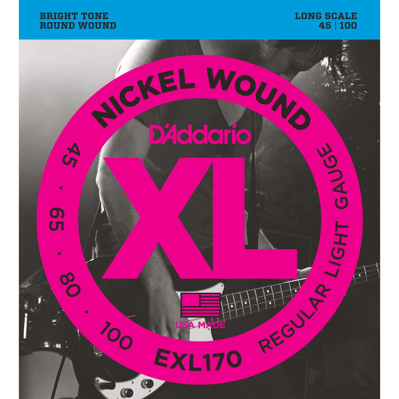 D'Addario EXL170 Bass Guitar Strings (45-100)