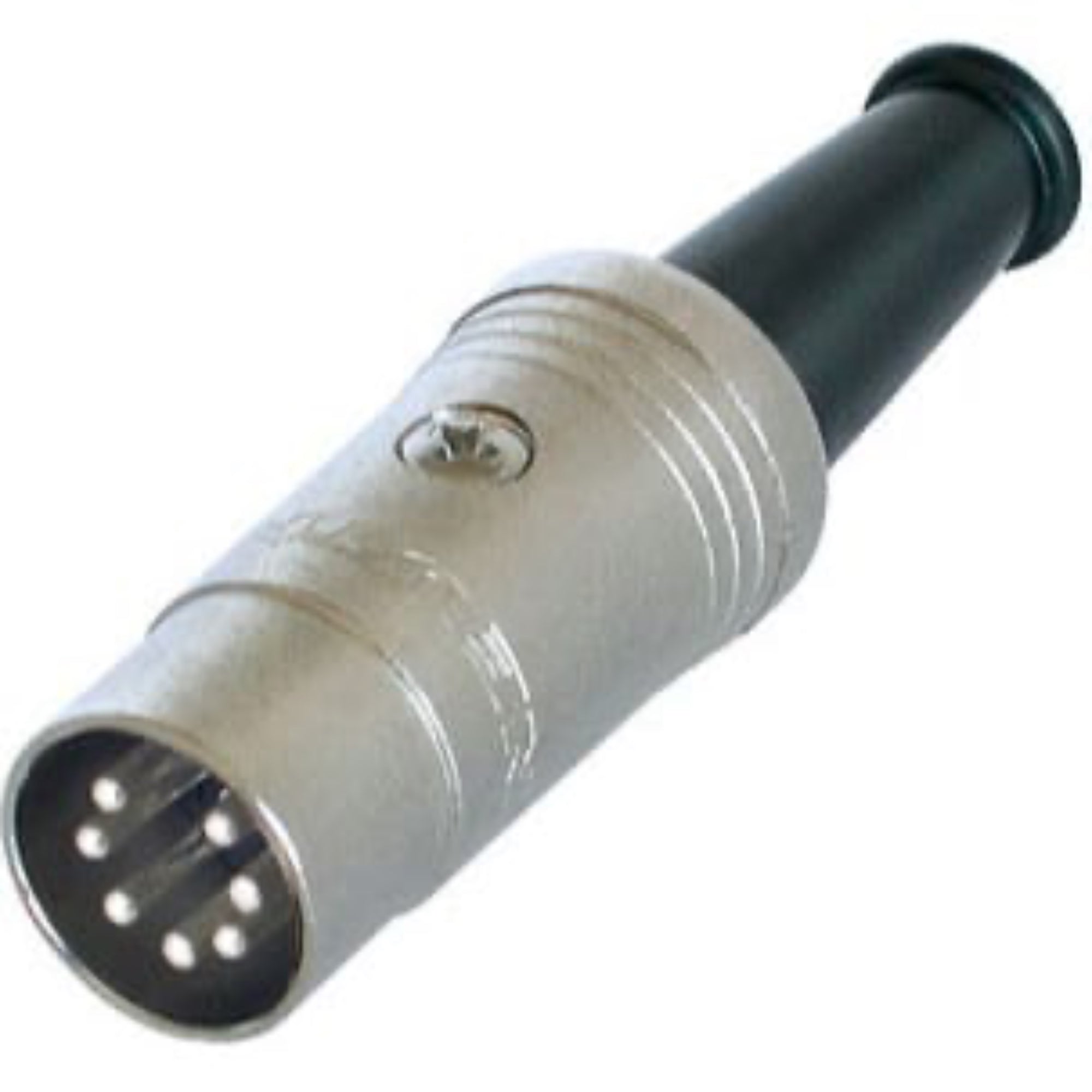 Neutrik Rean NYS323 7-Pin DIN MIDI Cable Connector (Nickel/Silver)