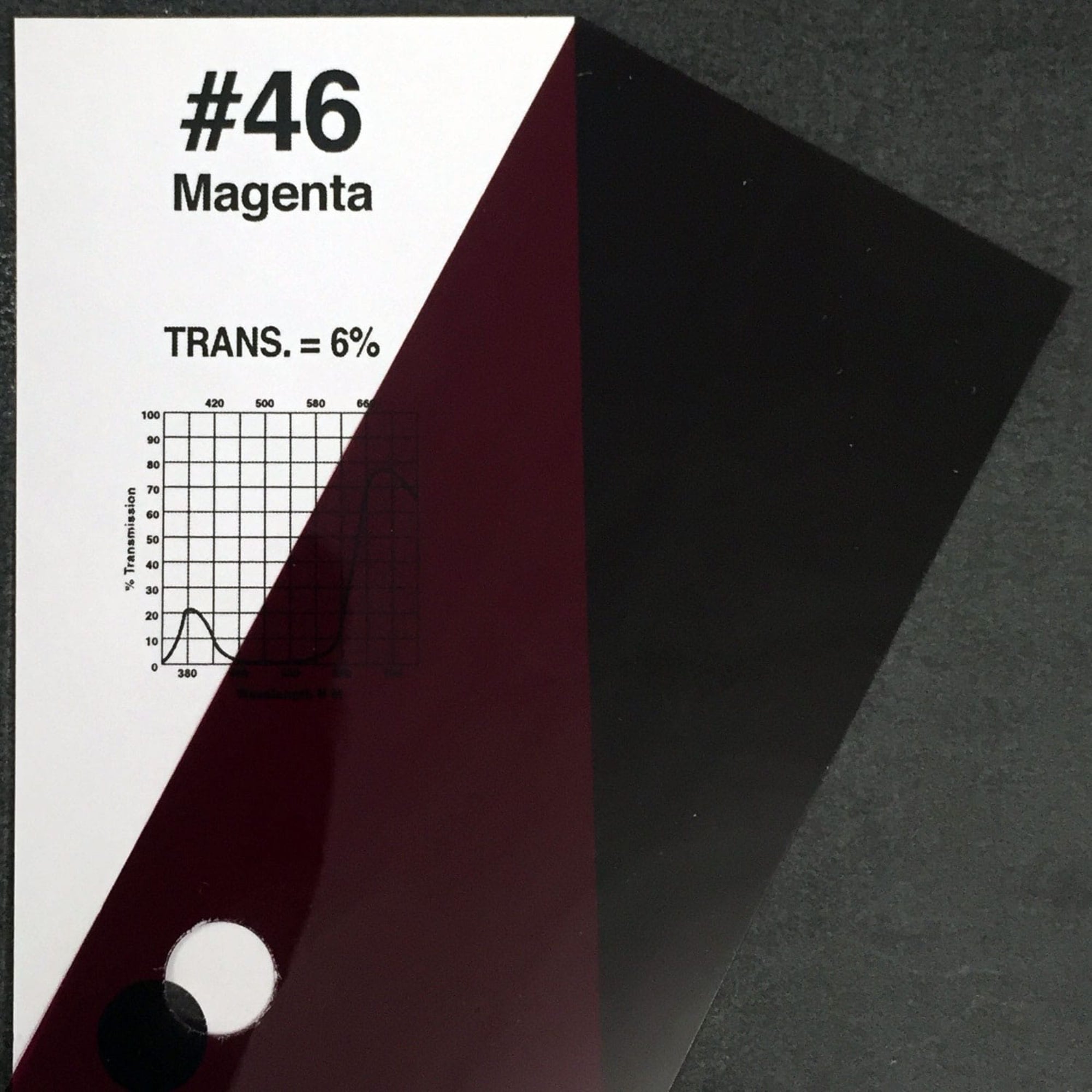 Rosco #46 Roscolux Cinegel Filter Gel Magenta (24" x 25' Roll)