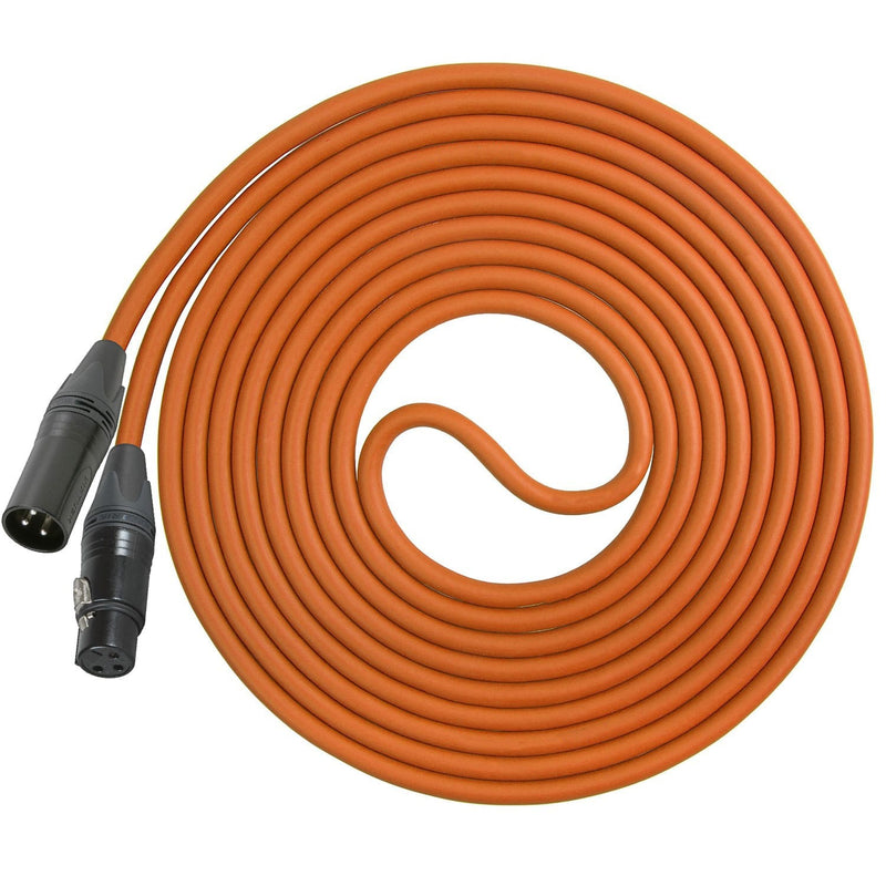 Performance Audio Professional Mogami W2534 XLR-XLR Microphone Cable (1', Orange)