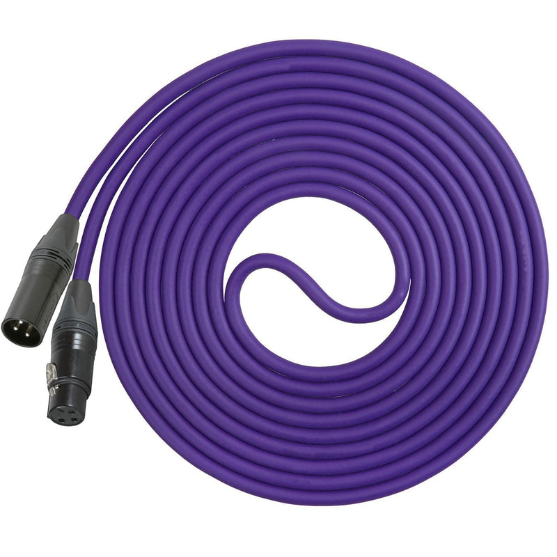 Performance Audio Professional Mogami W2534 XLR-XLR Microphone Cable (1', Purple)