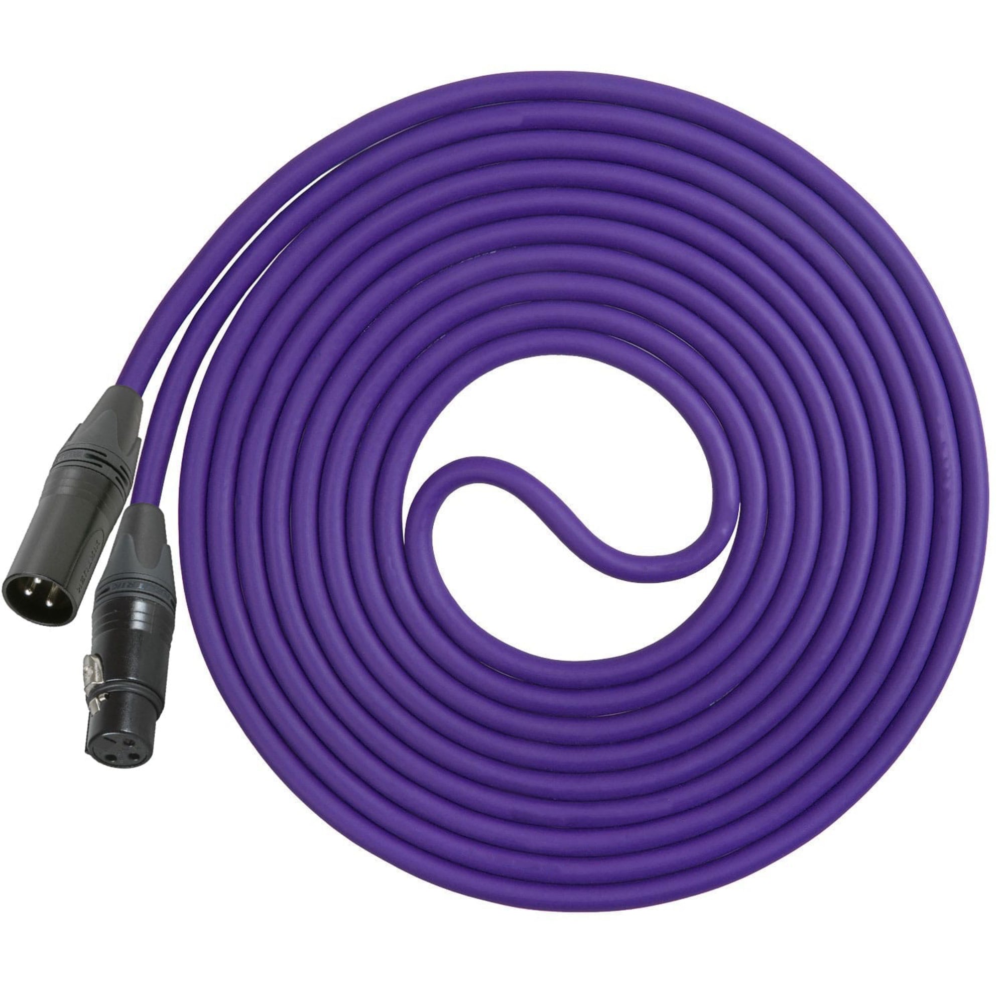 Performance Audio Professional Mogami W2534 XLR-XLR Microphone Cable (12' Purple)