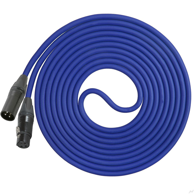 Performance Audio Professional Mogami W2534 XLR-XLR Microphone Cable (25', Blue)