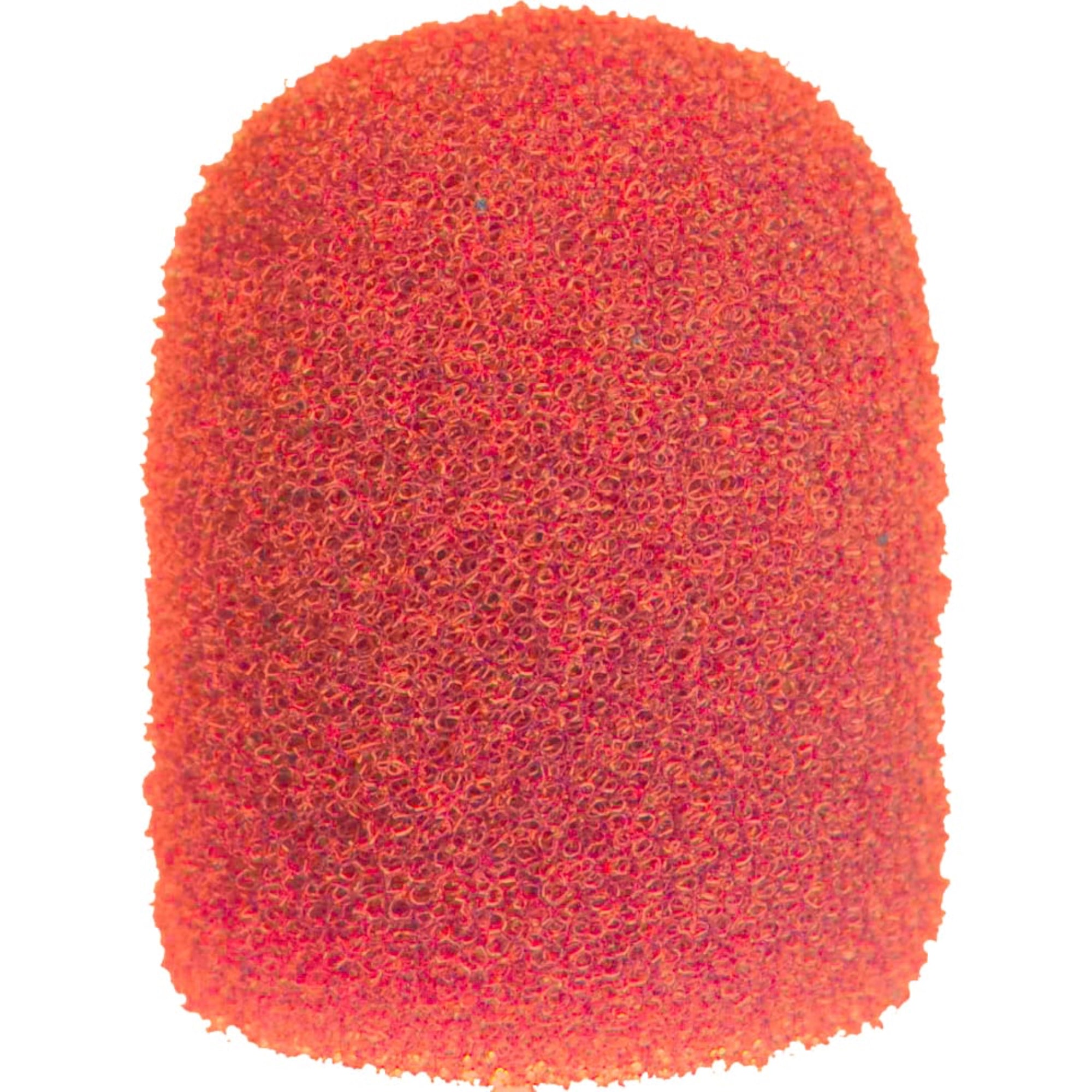 WindTech 1100 Series Windscreen for 1/4" Diameter Mics (Tangerine)