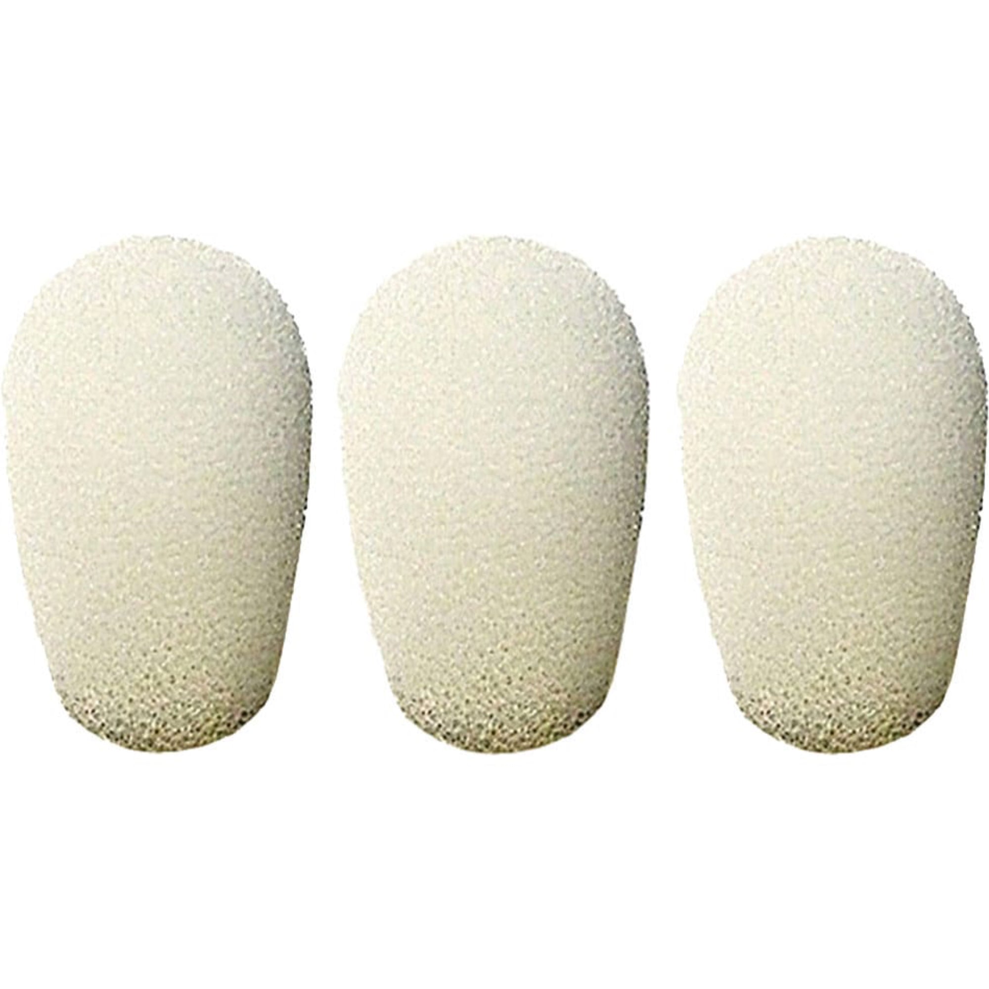 WindTech 2600 Series Windscreens with 2mm Inside Diameter (Off White, 3 Pack)