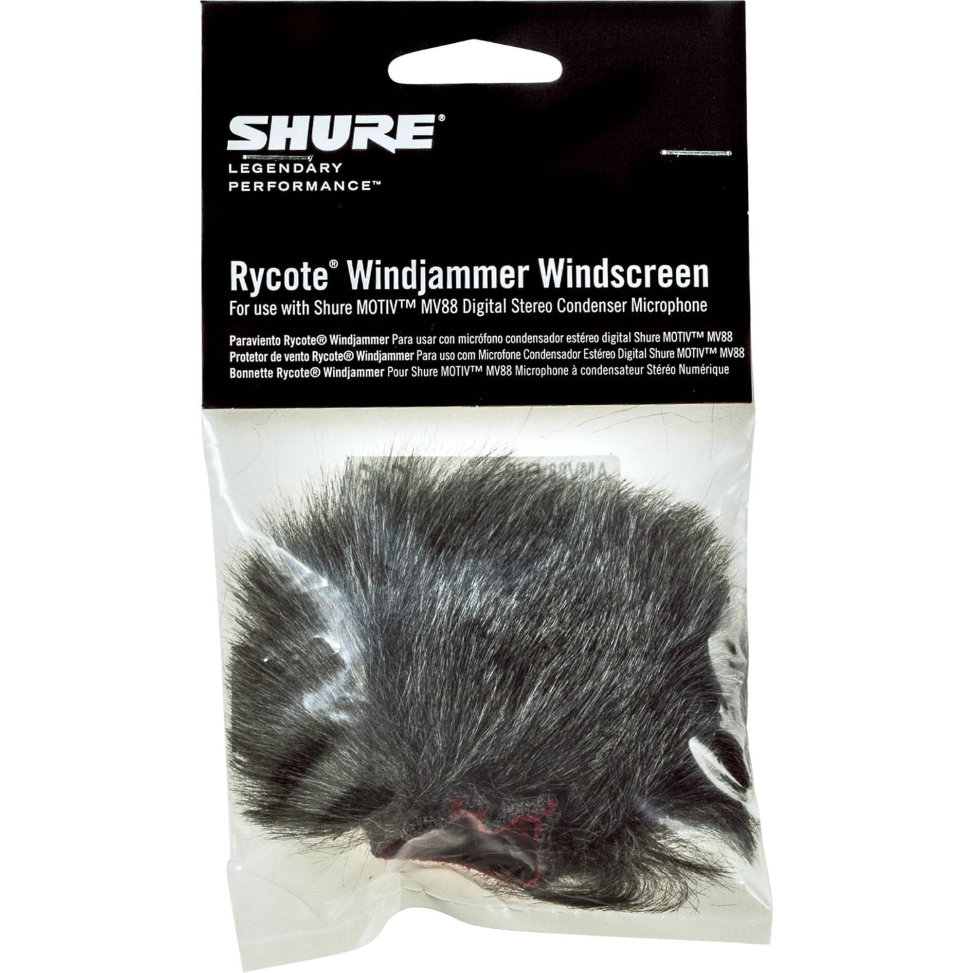 Shure AMV88-FUR Windjammer for MV88+ & MV88