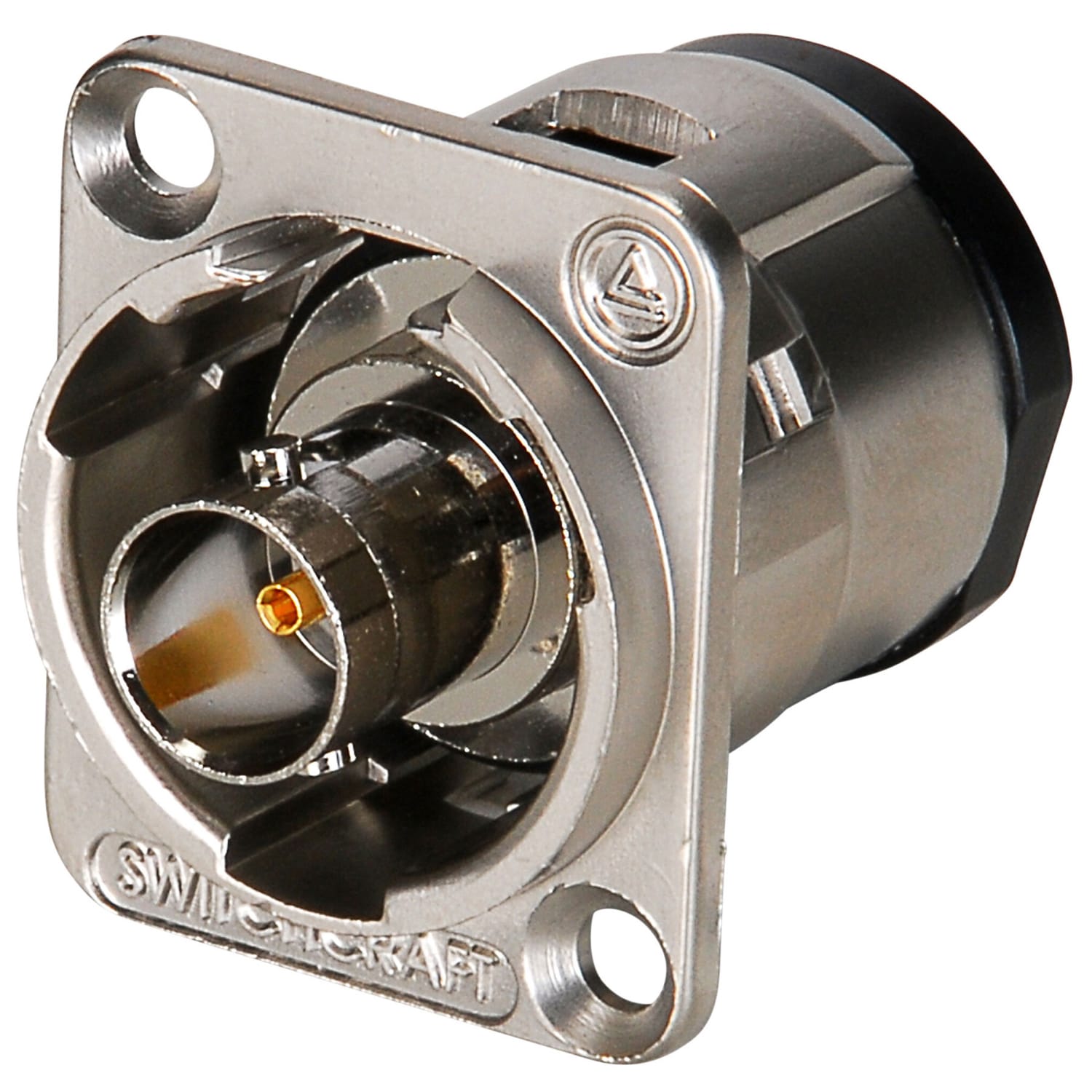 Switchcraft EHBNC2 BNC Panel Mount Connector (Nickel)