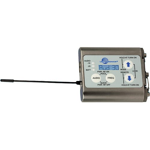 Lectrosonics WM Watertight Belt-Pack Transmitter (Block 20, 512.0-537.5 MHz)