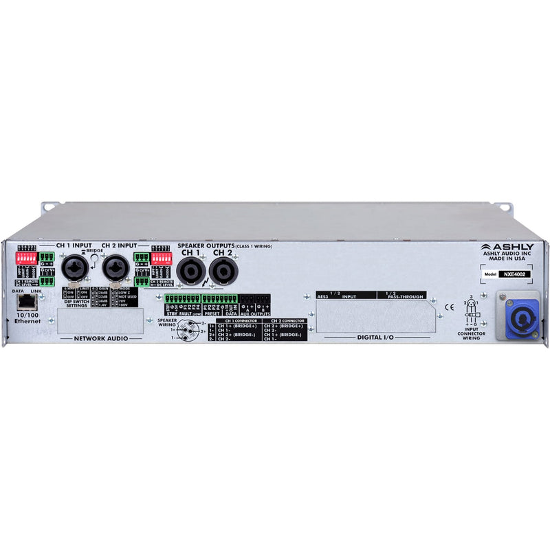 Ashly nXe4002 Network Multi-Mode Power Amplifier (2 x 400W)