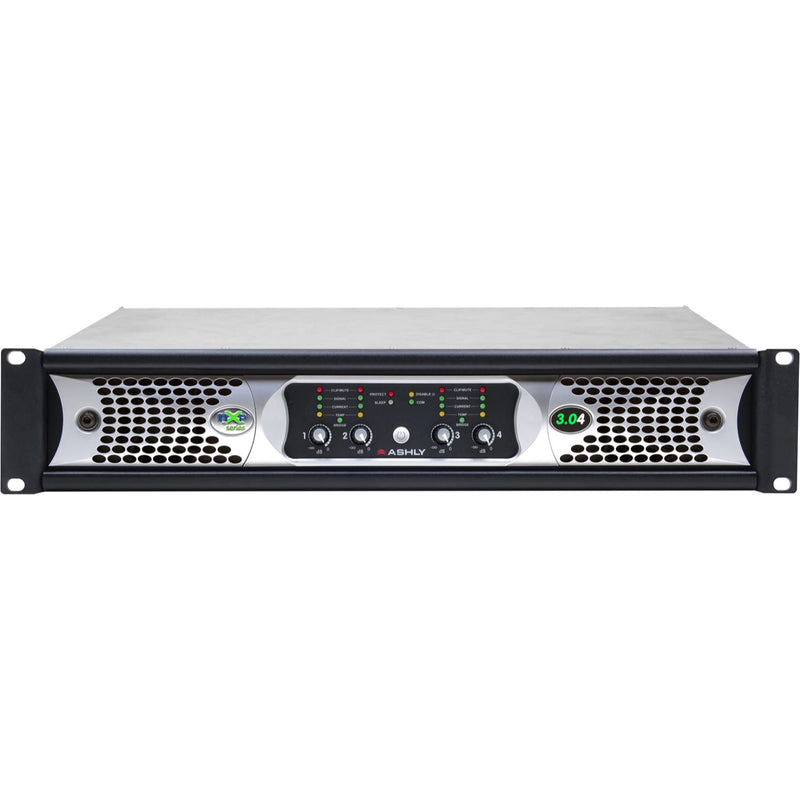 Ashly nXp3.04 Network Multi-Mode Power Amplifier with Protea DSP (4 x 3000W)