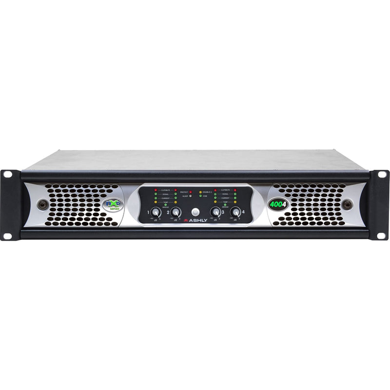Ashly nXp4004 Network Multi-Mode Power Amplifier with Protea DSP (4 x 400W)