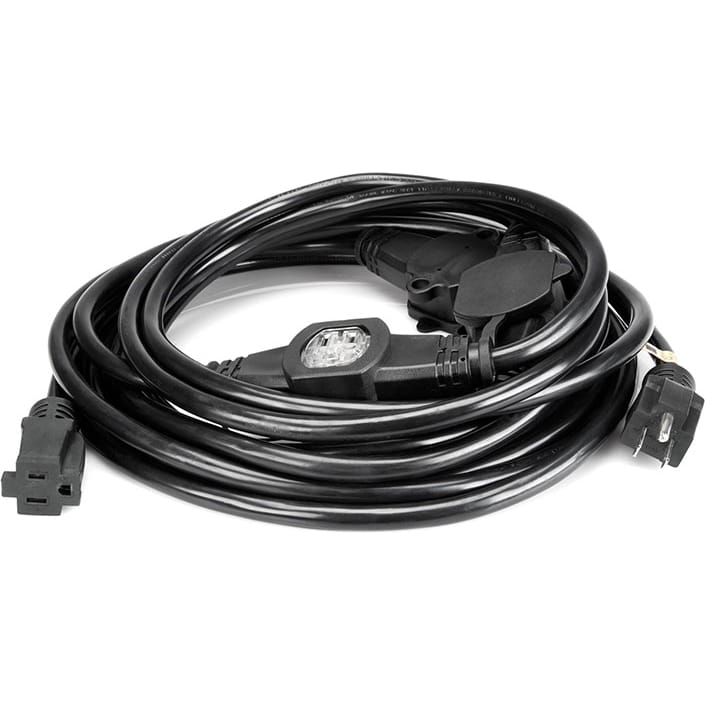 Hosa PDX-225 Power Distribution Cord (25', 3-Outlet)