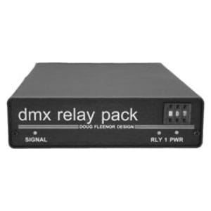 Doug Fleenor DMX6REL1A Six Channel DMX512 Controlled Relay Pack