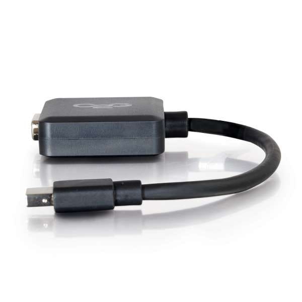C2G Mini DisplayPort Male to VGA Female Active Adapter Converter - Black (8")