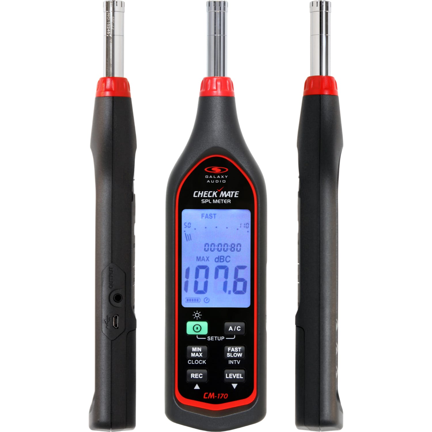 Galaxy Audio CM-170 Check Mate SPL Meter