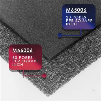 Penn Elcom M66006 Filter Foam Charcoal Grey (2M x 1M x 6mm)