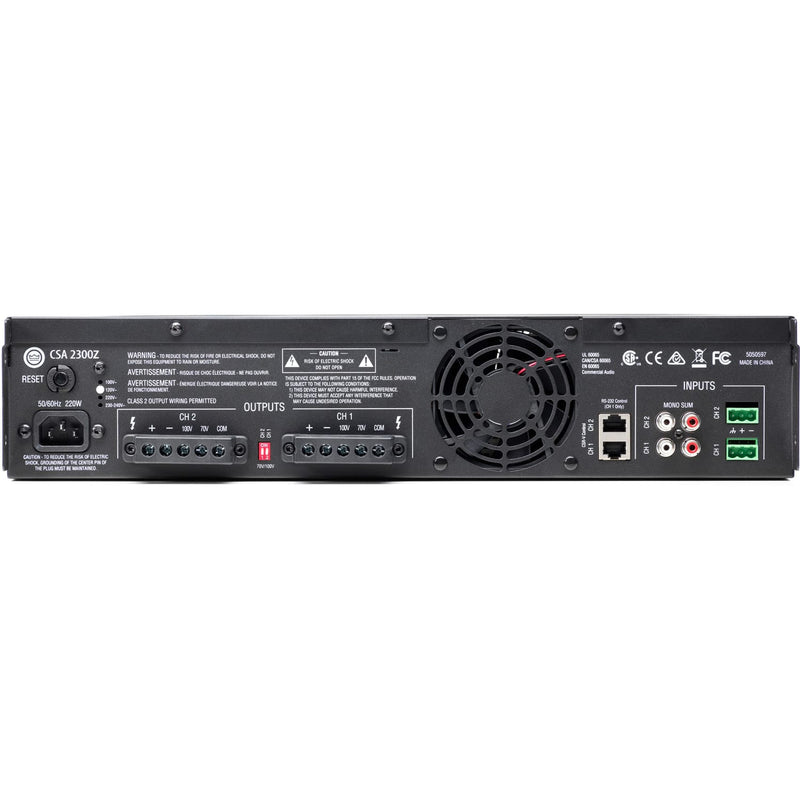 JBL CSA2300Z Audio Amplifier (300W x 2)