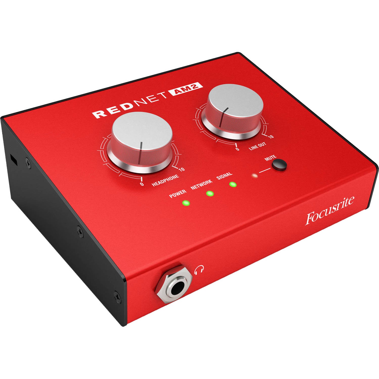Focusrite RedNet AM2 Stereo Dante Headphone Amplifier