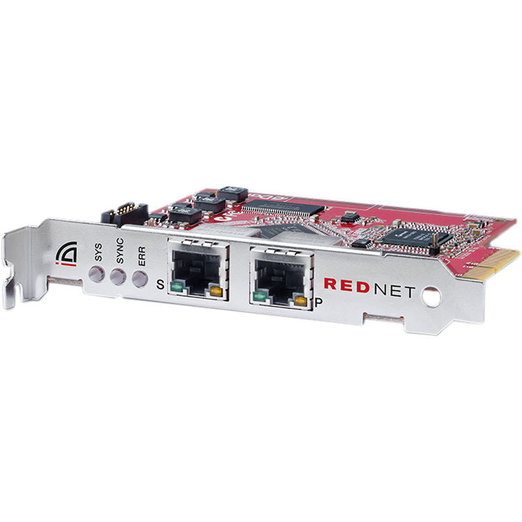 Focusrite RedNet PCIeR Dedicated Dante Audio Interface Card with Network Redundancy