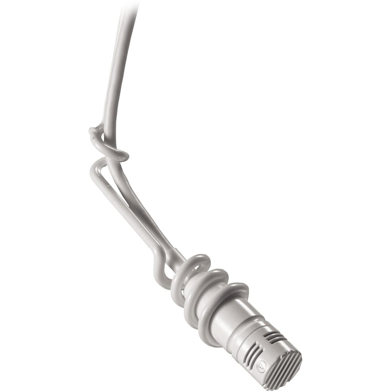 Audio-Technica U853PMW Cardioid Condenser Hanging Microphone (White)
