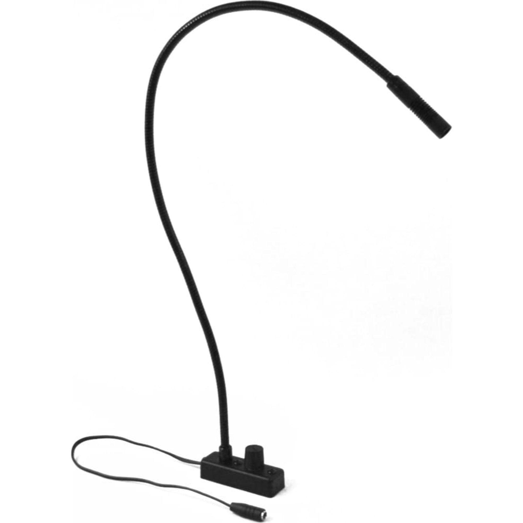 Littlite ANSER Spot Lampset with Top Mount Gooseneck, End Mount Cord & Euro Power Supply (12")