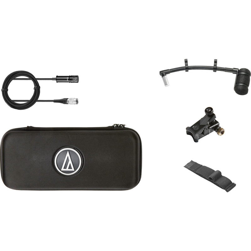 Audio-Technica ATM350UcW Cardioid Condenser Instrument Microphone with Universal Mount