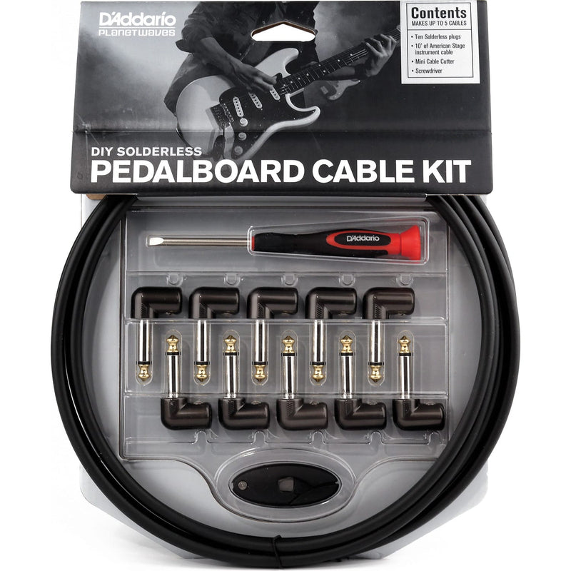 D'Addario Planet Waves PW-GPKIT-10 DIY Solderless Pedalboard Cable Kit