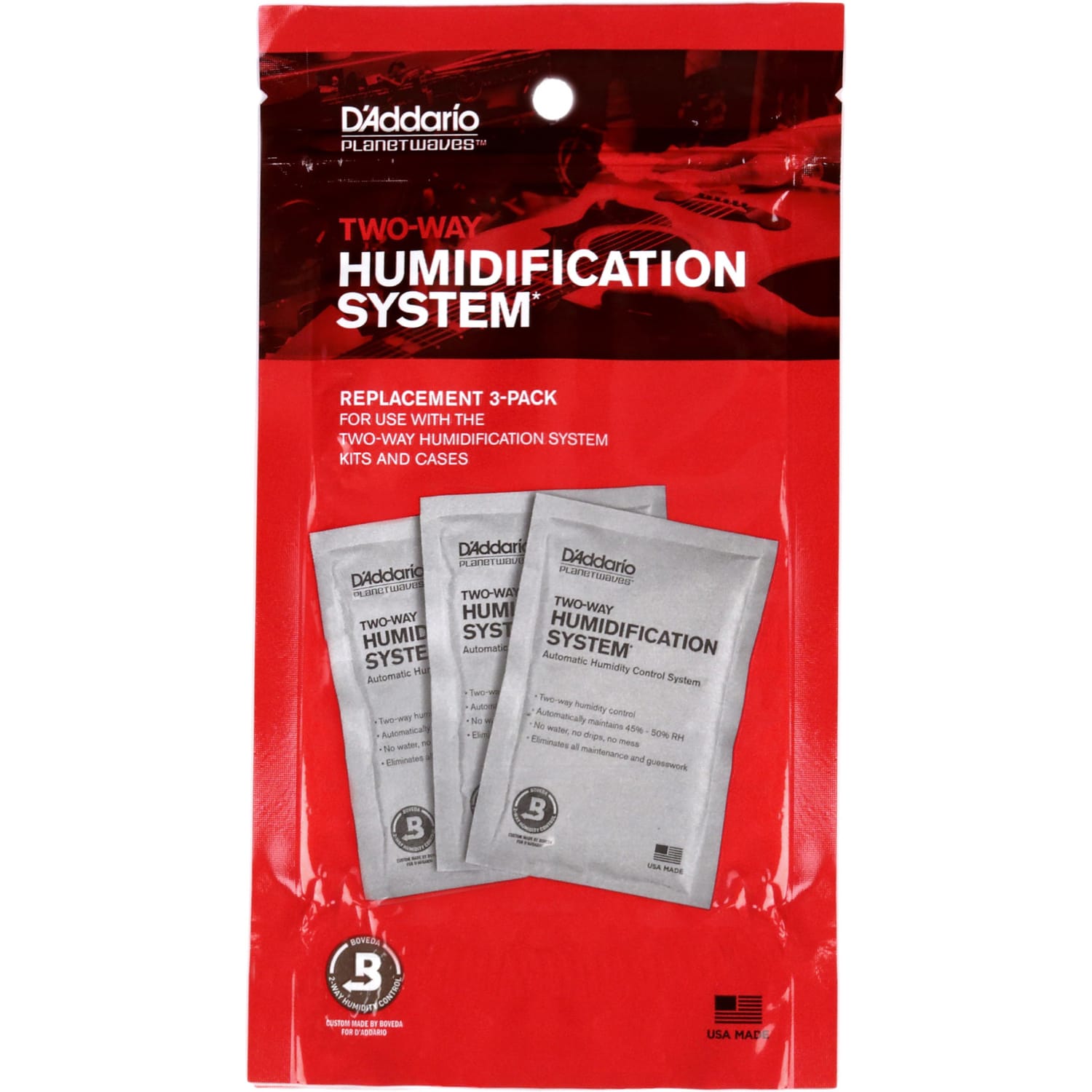 D'Addario Planet Waves PW-HPRP-03 Humidification Replacement Packets