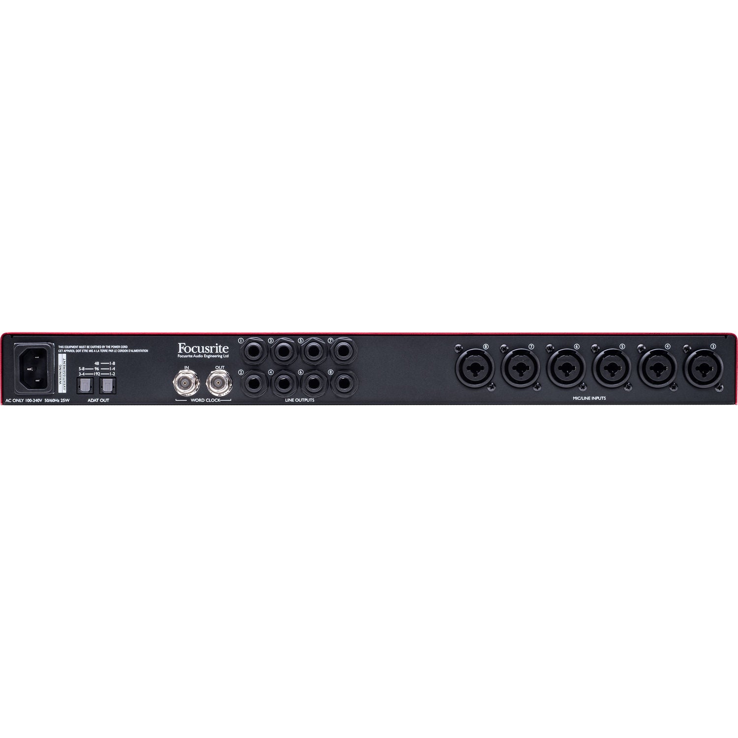 Focusrite Scarlett OctoPre Eight-Channel Preamp with ADAT Outputs