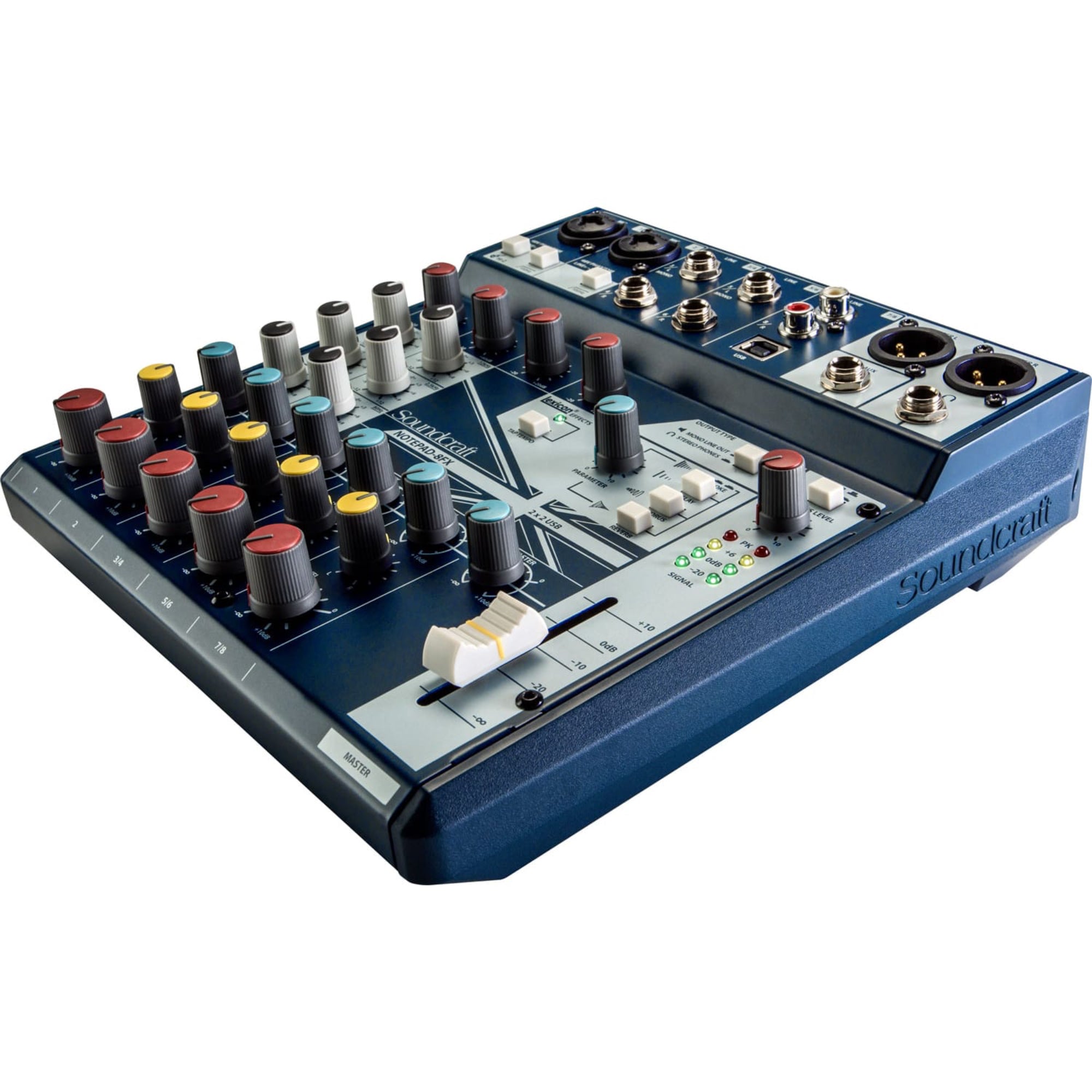 Soundcraft Notepad-8FX Analog Mixing Console with USB and Effects