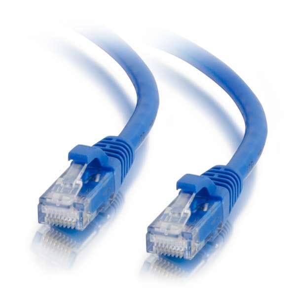 C2G Cat6a Snagless Shielded (UTP) Ethernet Network Patch Cable - Blue (5')