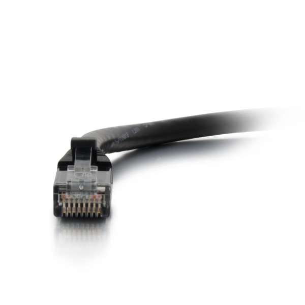 C2G Cat6a Snagless Shielded (UTP) Ethernet Network Patch Cable - Black (8')