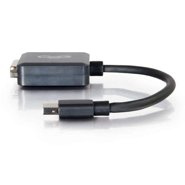 C2G Mini DisplayPort Male to Single Link DVI-D Female Adapter Converter - Black (8")