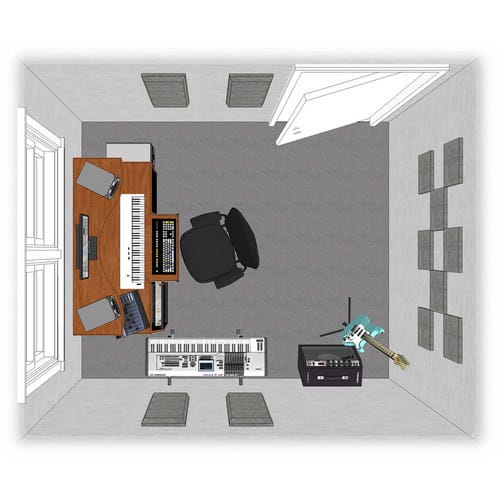 Primacoustic London 8 Studio Room Acoustic Kit (Black)